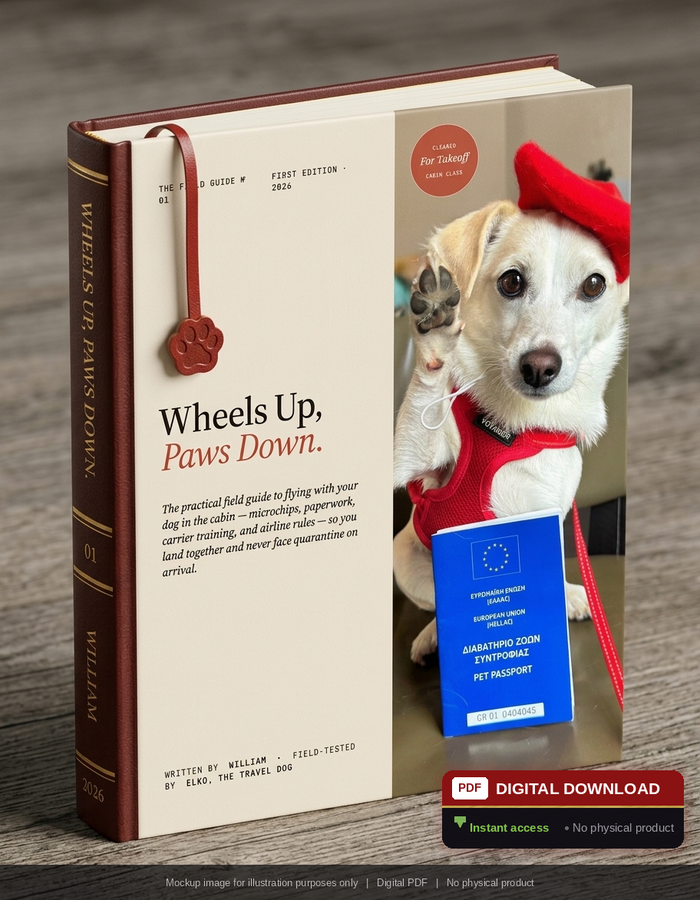 How To Fly With Your Dog — The Complete Guide (DIGITAL PDF DOWNLOAD)